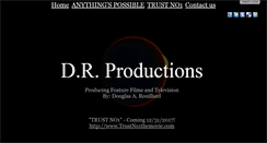 Desktop Screenshot of drproductions.org